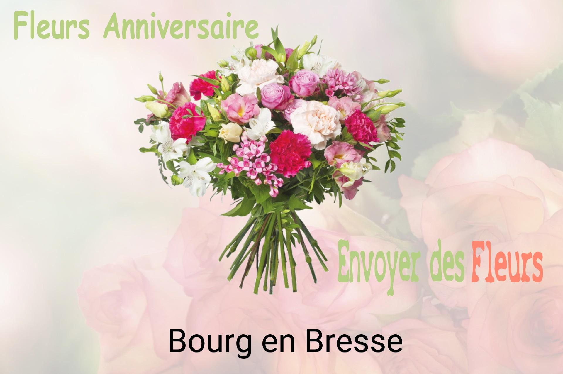 Bouquet de fleurs d’anniversaire livré à Bourg-en-Bresse