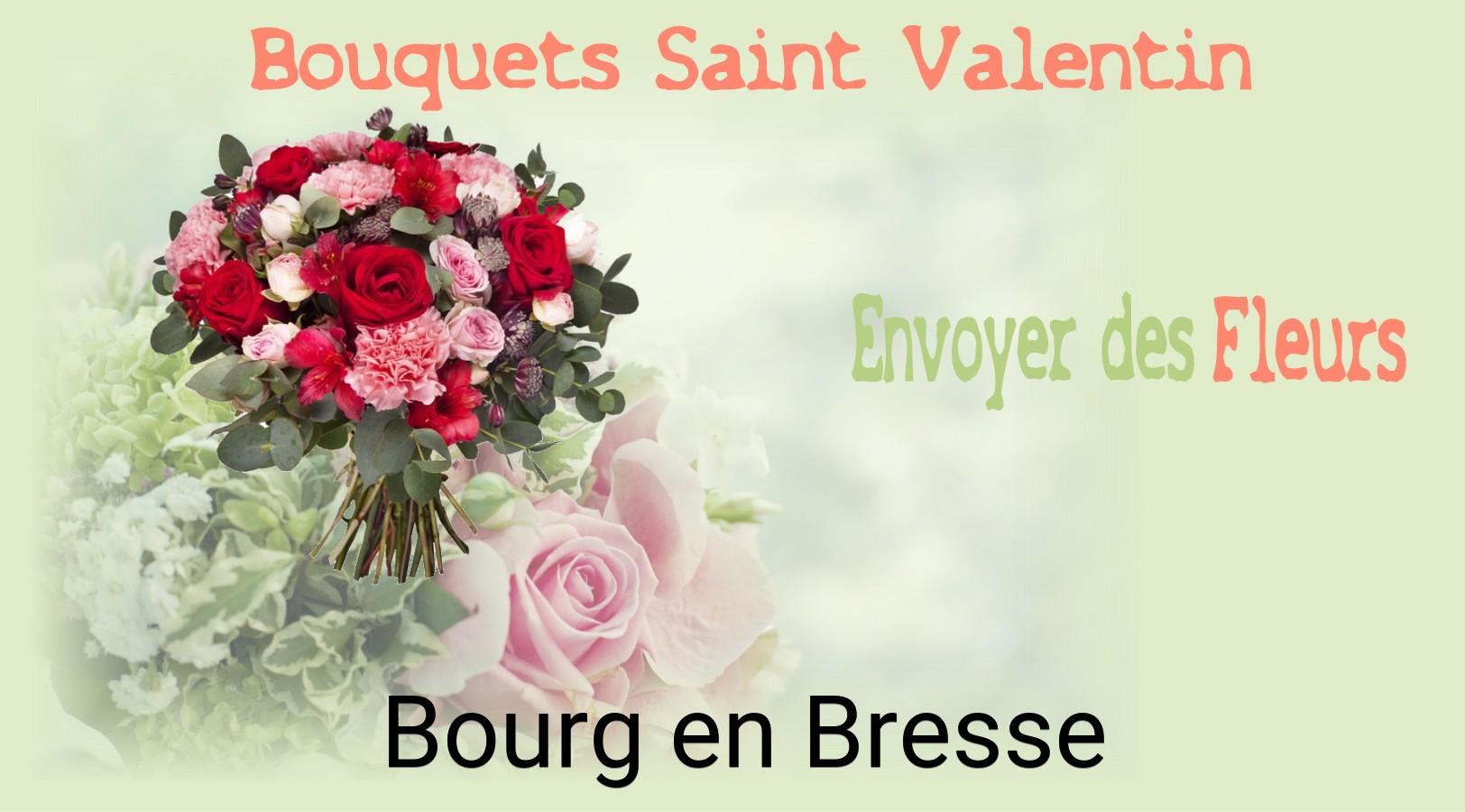 Roses de Saint-Valentin livrées à Bourg-en-Bresse